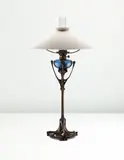 Hector Guimard, Rare table lamp, from the Maison Coilliot, Lille
