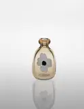 Rare "Con Fiori" vase by Fulvio Bianconi, circa 1950, Transparent amber glass with colored internal decoration, sold Dec 2014