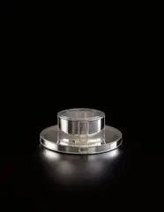 Caviar dish by Josef Hoffmann, circa 1909, Silver, original glass, sold Dec 2014