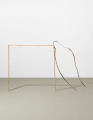 Gedi Sibony, A Sense of The, 2006, sticks, plywood, wood glue, and wood filler