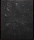 Ned Vena, Untitled (3), 2009, urethane and acrylic on linen, laid on panel, in artist's wood frame