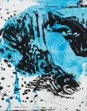 Josh Smith, Untitled, 2008, acrylic silkscreen on canvas