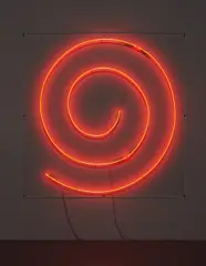Jonathan Monk, Sentence Removed (Emphasis Remains), 2000, neon and Plexiglas