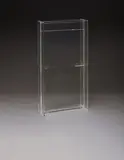 Hans Haacke, Obstructed Flow, 1967, water and mineral oil in acrylic plastic