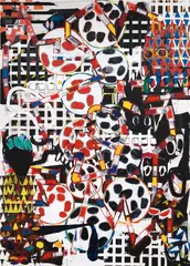 Will Fowler, Drops, 2006, acrylic on canvas