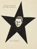 Raymond Pettibon, Self-Portrait, 1991, ink and gouache on paper