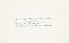 Joke by Richard Prince, 1986, ink on paper, sold Mar 2013