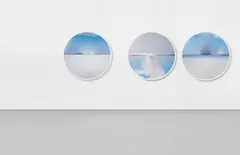 Cul de sac by Doug Aitken, 2004, set of three c-prints mounted to Plexiglas in custom lacquered wood frames, sold Mar 2013
