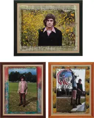 Three Works: Untitled by Ed Templeton, 2003, ink on c-print, in artist's wood frame, offered Mar 2013