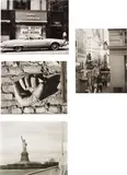 Four Works: i) Baseball Glove; ii) Cars Parked; iii) People on the Street; iv) Statue of Liberty by Andy Warhol, circa 1976-1987, unique gelatin silver print, sold Mar 2013