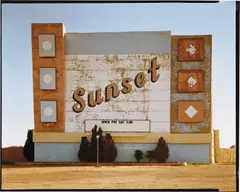 W. 9th Ave., Amarillo, Texas by Stephen Shore, 1974, c-print, sold Mar 2013