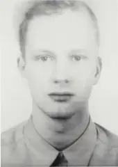 Thomas Ruff, Andere Portrait 71A, 1994-1995, serigraph on paper, flush-mounted to aluminum