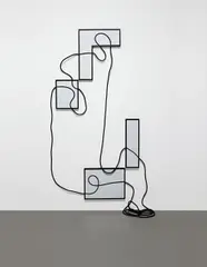 The Rosenthal Effect by Vik Muniz, 1990, four color coupler prints and rubber tubing, offered Mar 2013