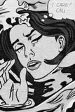 Alex Cao, I Care, After Lichtenstein, 2012, c-print, Diasec-mounted