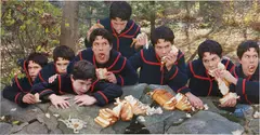 Anthony Goicolea, Last Supper, 1999, c-print, flush-mounted on Sintra