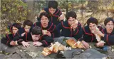 Anthony Goicolea, Last Supper, 1999, c-print, flush-mounted on Sintra