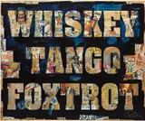 Peter Tunney, WTF (Whiskey Tango Foxtrot), 2013, acrylic and collage on canvas
