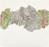 Ginny Bishton, Walking #8, 2001, photograph cutouts collage on paper