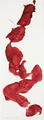 Untitled by James Nares, 2010, acrylic on paper, sold Mar 2013