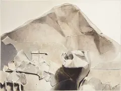 William Daniels, Mont. St. Victoire (I), 2005, oil on MDF
