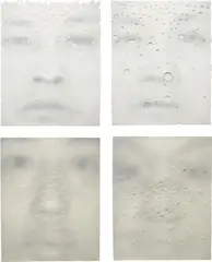 Four Works: i) Focus IX B; ii) Focus VI A; iii) Focus IX A; iv) Focus XII A by Lin Tianmiao, 2006-2007, i) lithograph and embossing on STPI hand-made paper with stenciled, washed cut-outs; ii) lithograph embossing and cut-ou, sold Mar 2013