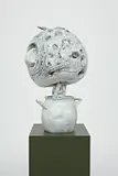 Tal R, Cauliflower-Banana, 2006, bronze, with artist's pedestal