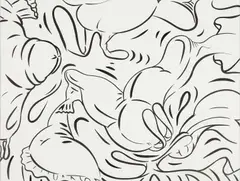 Sue Williams, Untitled D, 2003, ink on paper