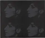 Deborah Kass, Four Black Barbaras (Jewish Jackie Series), 1993, silkscreen inks on canvas