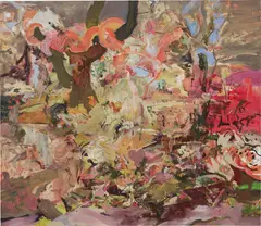 S.A.P. by Cecily Brown, 2004, oil on linen, offered Mar 2013
