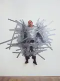 Maurizio Cattelan, A Perfect Day, 1999, electrostatic print on aluminum