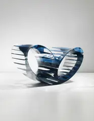 “Oh-Void 2” chair by Ron Arad, circa 2004, Clear and colored acrylic, sold Mar 2013