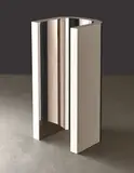 Wade Guyton, U Sculpture (v. 5), 2007, mirrored stainless steel