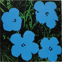 Andy Warhol, Flowers, 1964, synthetic polymer and silkscreen ink on canvas