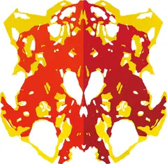 Kelley Walker, I see an attacking bear-shaped thing, 2002, mirrored acrylic, in 4 parts