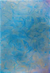 Julia Dault, Bunga Bunga, 2011, oil on costume pleather
