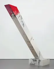 Sterling Ruby, Headless Dick / Deth Till, 2008, Formica, wood and spray paint