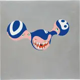 DOB b by Takashi Murakami, 1996, acrylic on canvas, laid on panel, offered May 2013