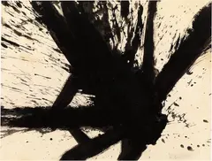 Franz Kline, Untitled (Composition), 1959, ink on paper
