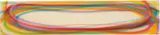 Dan Christensen, Fiesta Red, 1988, acrylic on canvas