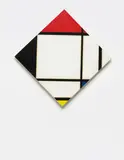 Richard Pettibone, Piet Mondrian, "Lozenge Composition with Red, Blue, and Yellow," 1925