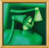 Oleg Tselkov, With The Hatches, 2004, oil on canvas