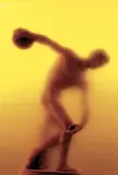 Discobolo from Piss Series by Andres Serrano, 1988, Cibachrome print, sold May 2013
