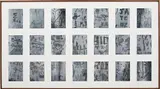 Sterling Ruby, Inscription Suite, 2006, 21 lambda prints, mounted in matted frame