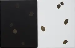 Bomber Harris by Adam McEwen, 2006, diptych: acrylic and chewing gum on canvas, sold May 2013