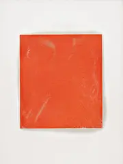 STI-014 by Rudolf Stingel, 1992, oil on paper, sold May 2013
