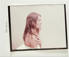 Collier Schorr, Her head from The Series Jens F., 2006, Chromogenic print and pencil on paper