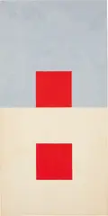 Willys de Castro, Untitled, 1958, gouache on paper