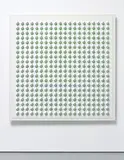 Luis Tomasello, Atmosphère chromoplastique No. 248, 1970, acrylic and wood construction on panel