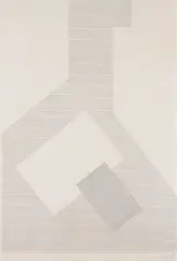 Lygia Pape, Untitled (Desenho), 1957, ink on hand-made Japanese paper