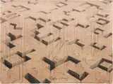 Los Carpinteros, La lengua de la tierra, 2006, watercolor on paper